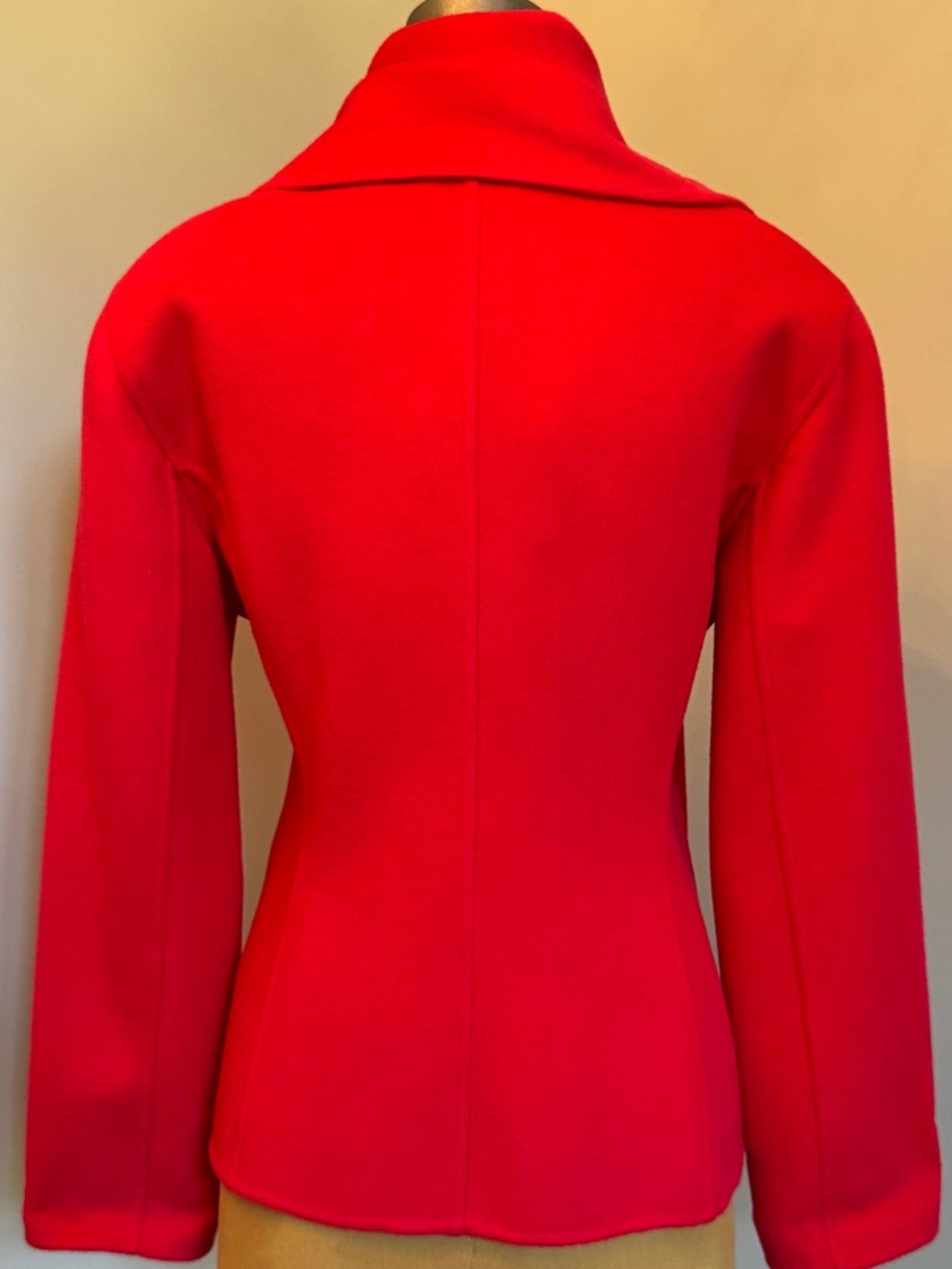 St. John Wool & Cashmere Shawl Collar Coat US12 NWT - Picture 4 of 11